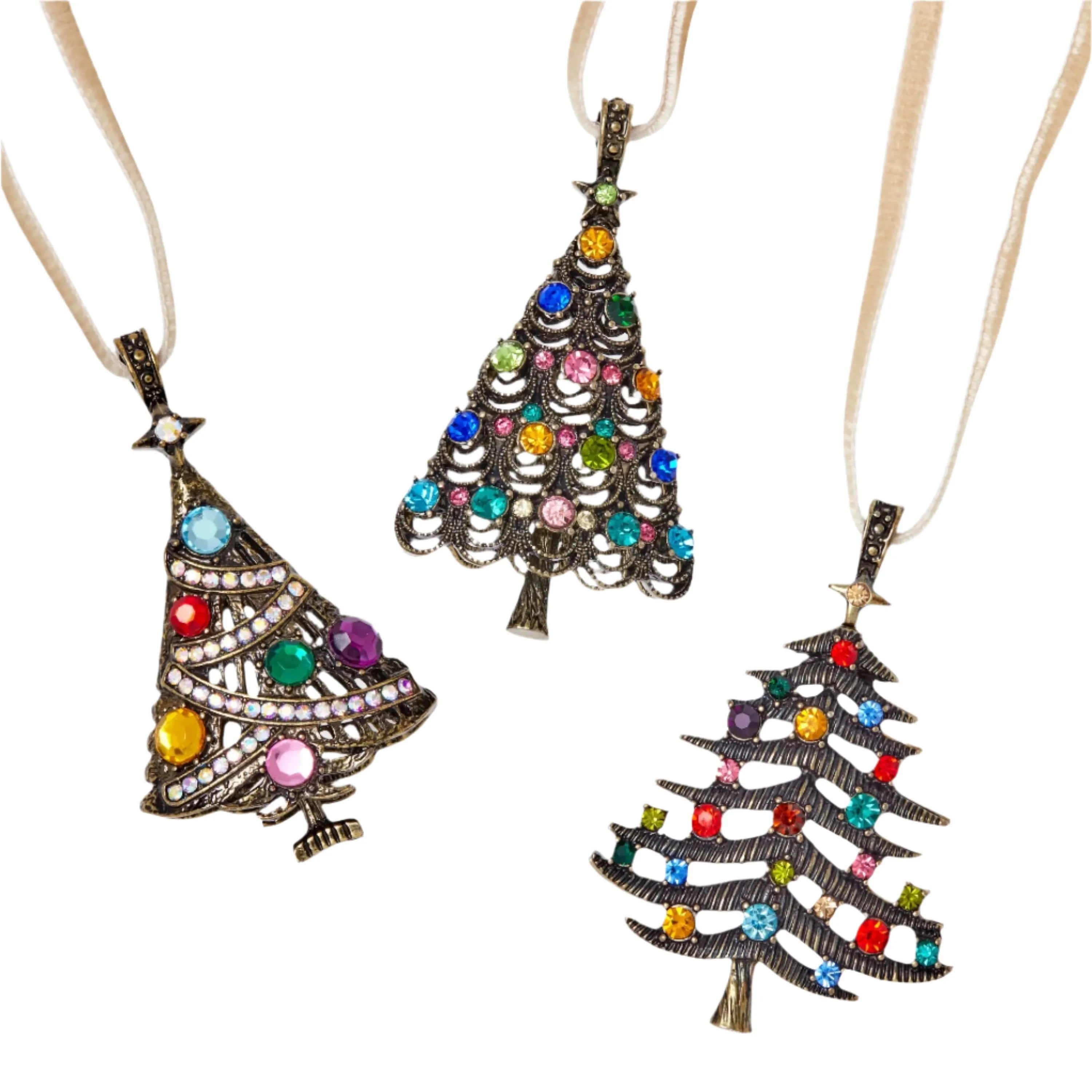 Christmas tree hanging ornaments