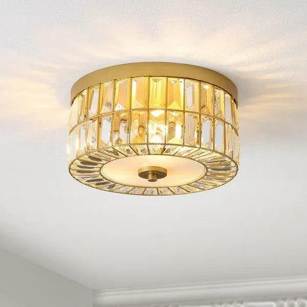 Safavieh Parda Brass Flush Mount