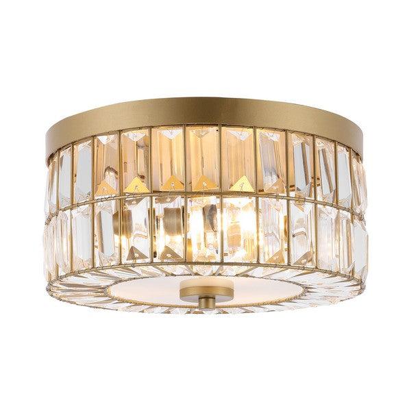 Safavieh Parda Brass Flush Mount