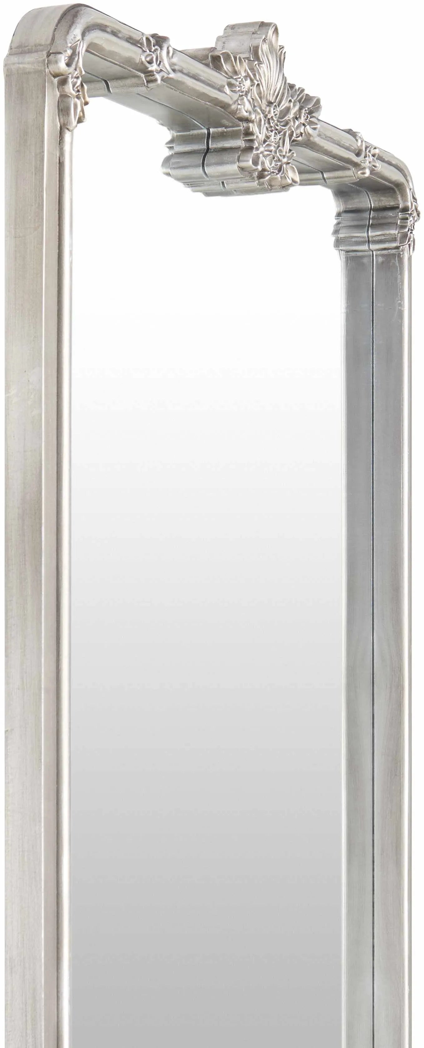 Filettole Silver Gray Frame Wall Mirror