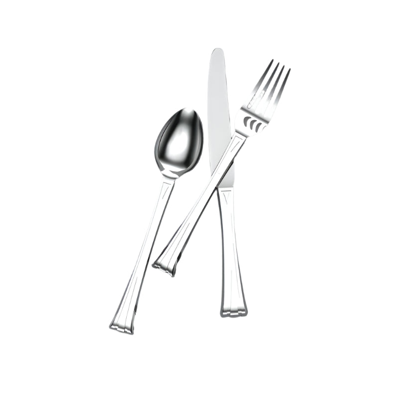 Facil 3-piece Sterling Silver Flatware Set by Krysaliis