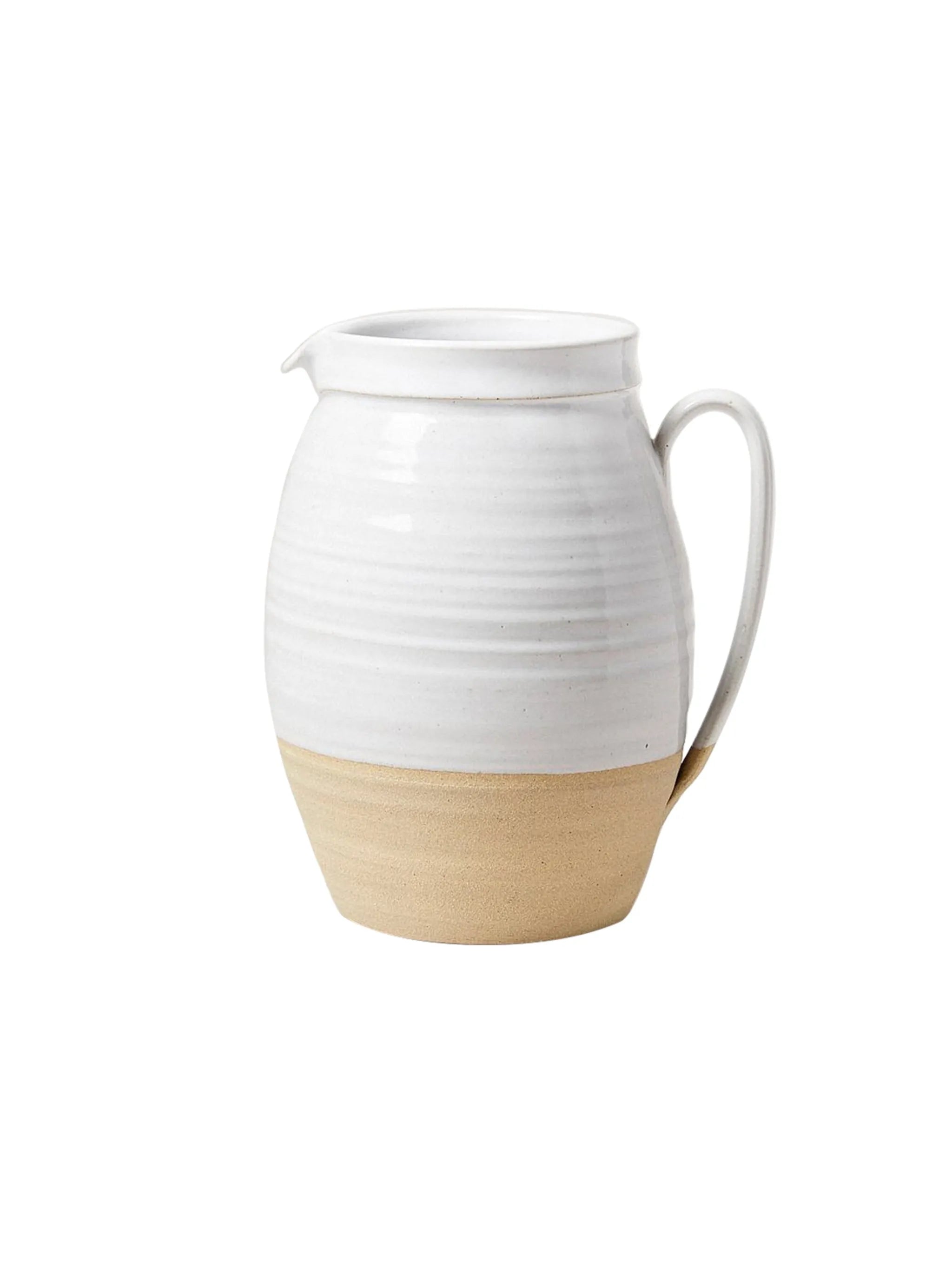 Farmhouse Pottery Barrel Jug