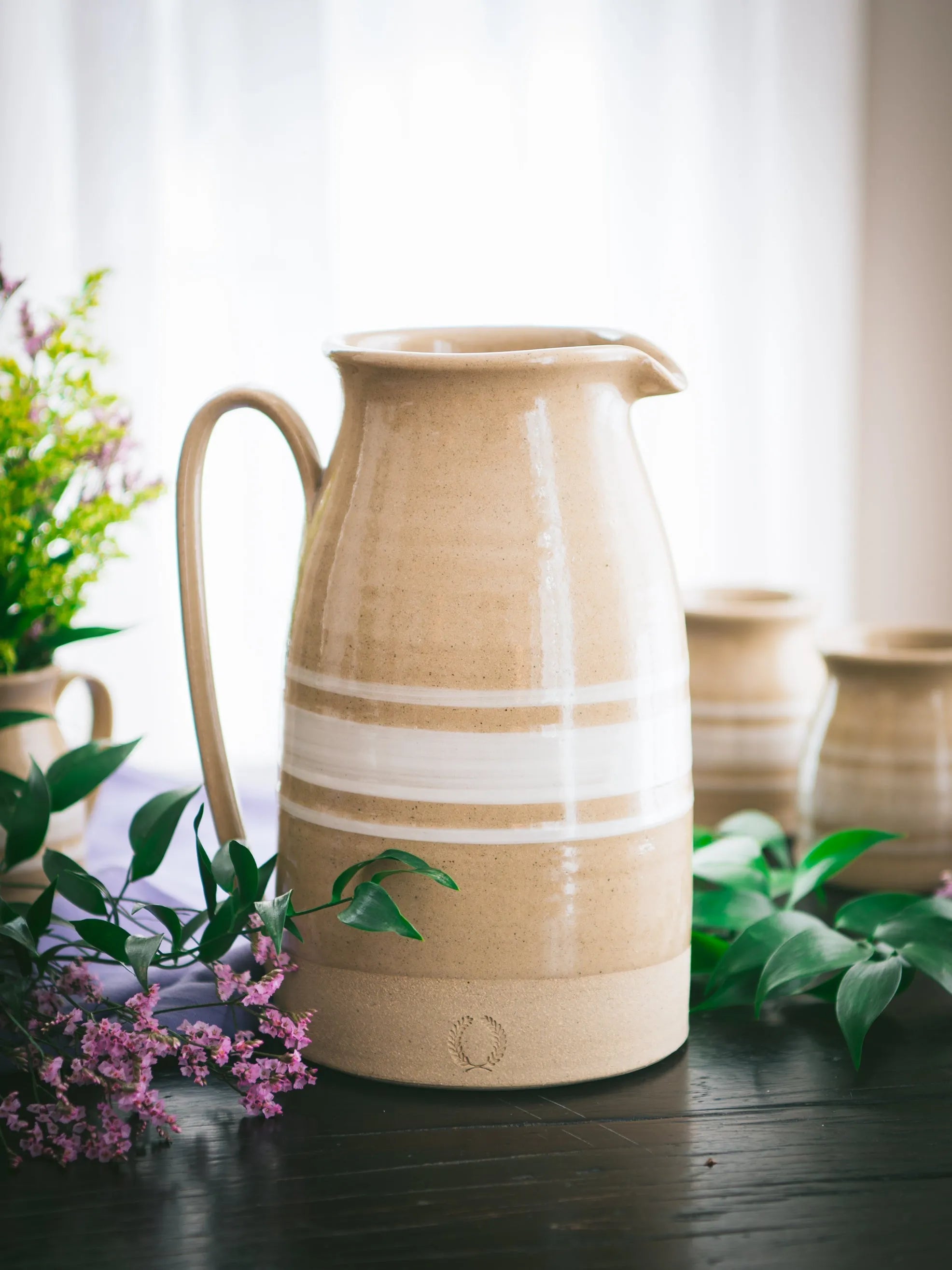 Farmhouse Pottery Yellowware Pitcher