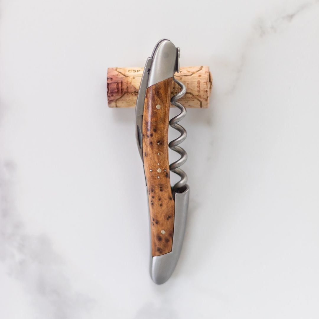 Forge de Laguiole Corkscrew Thuya Burl - Satin