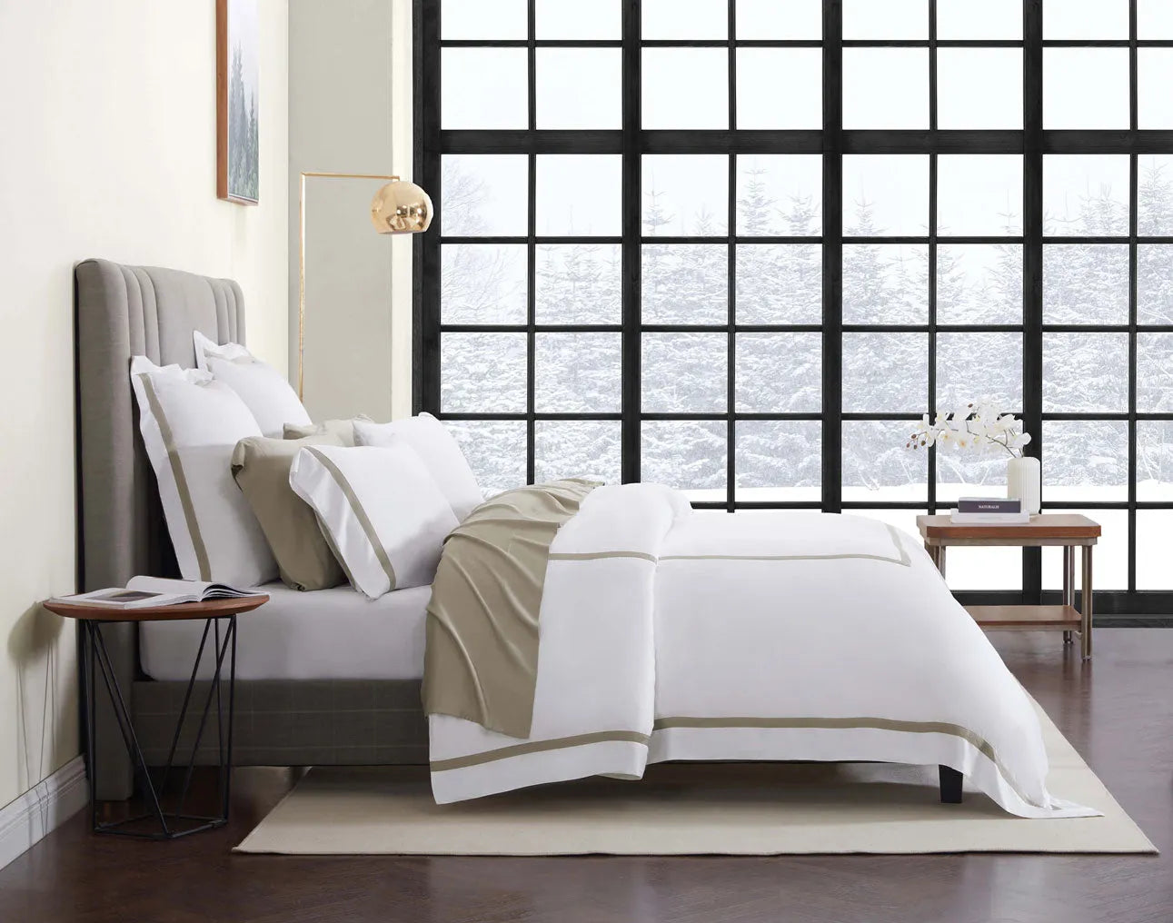 Frame Premium Bamboo Duvet Cover