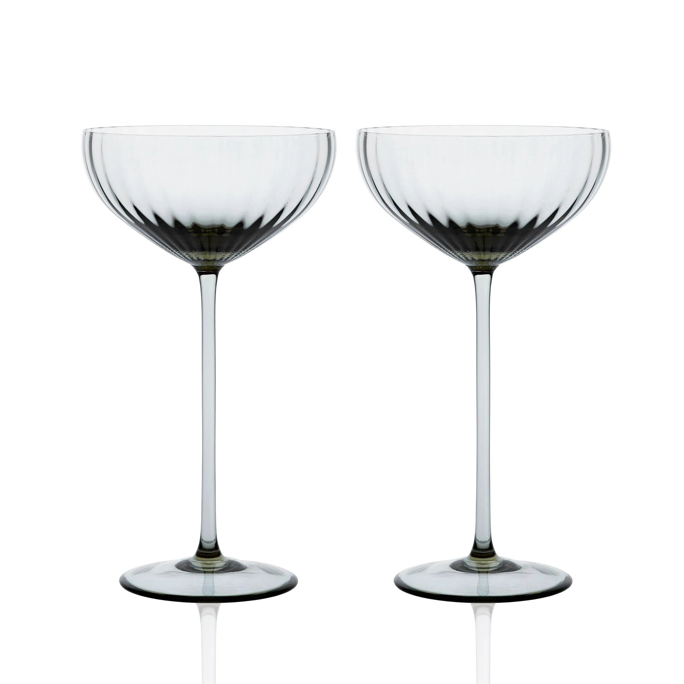 Caskata Wholesale Quinn Coupe Glasses, Set of 2