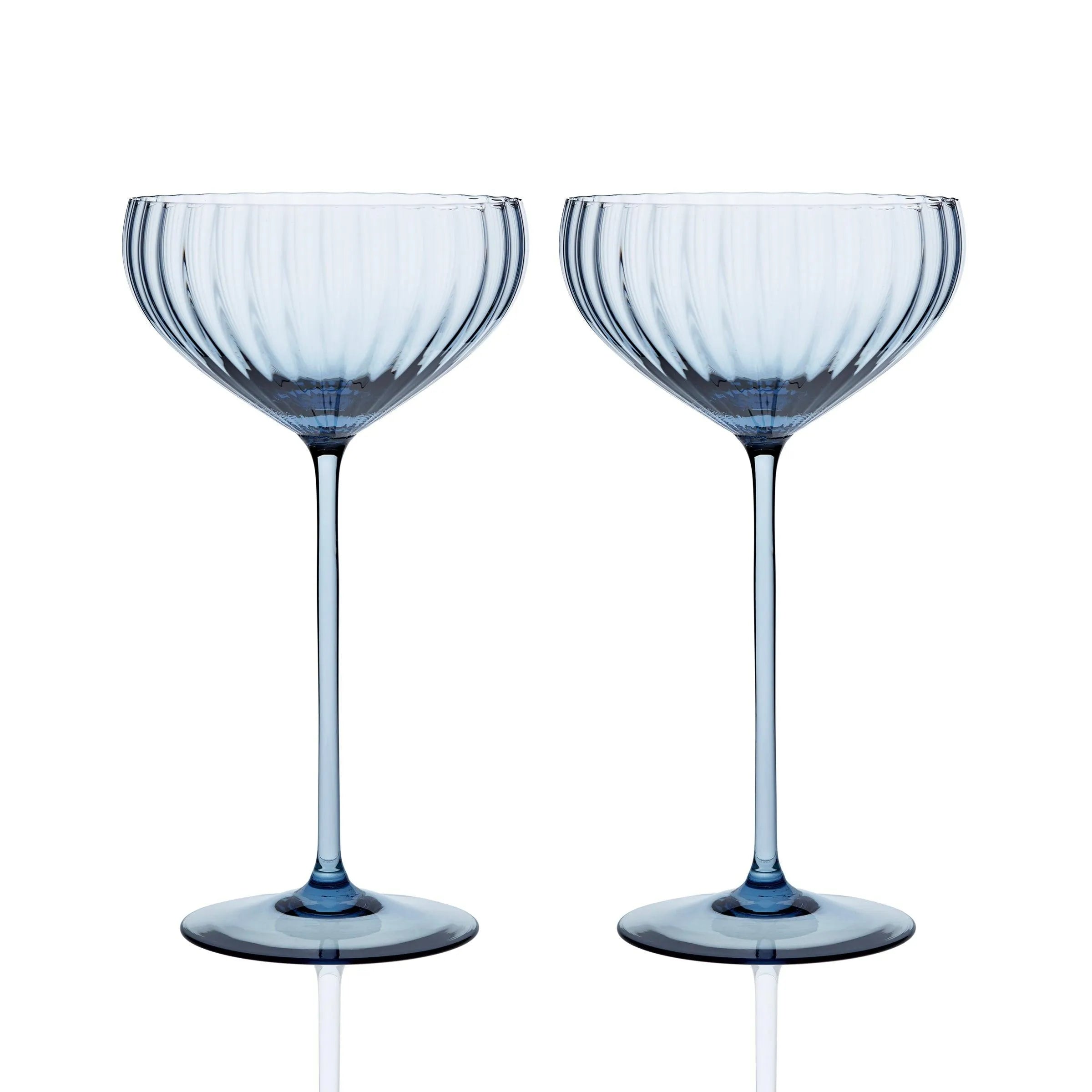 Caskata Wholesale Quinn Coupe Glasses, Set of 2