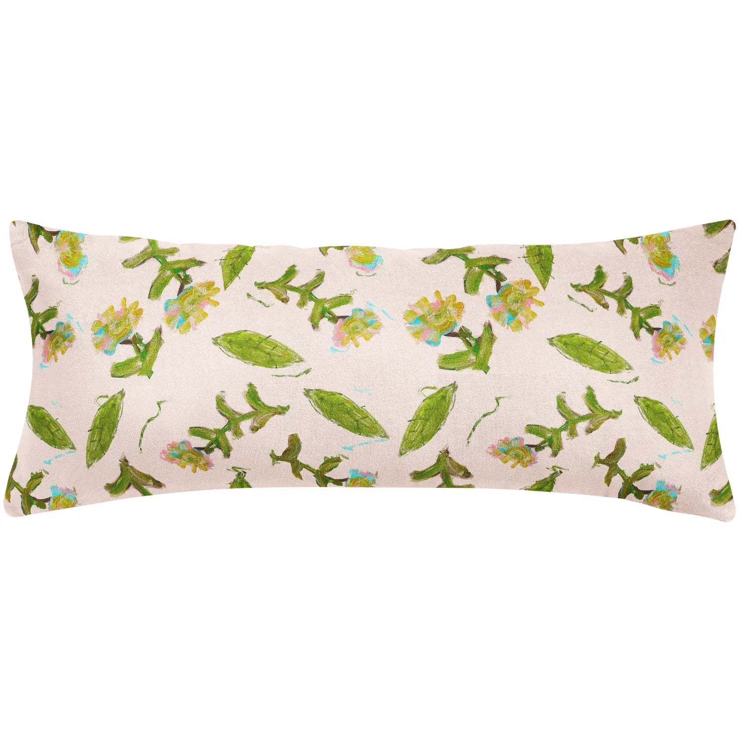 Flor Rosa 14x36 Pillow