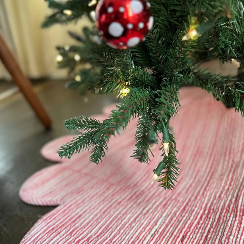 Jingle Bells - Quilted Christmas Tree Skirt