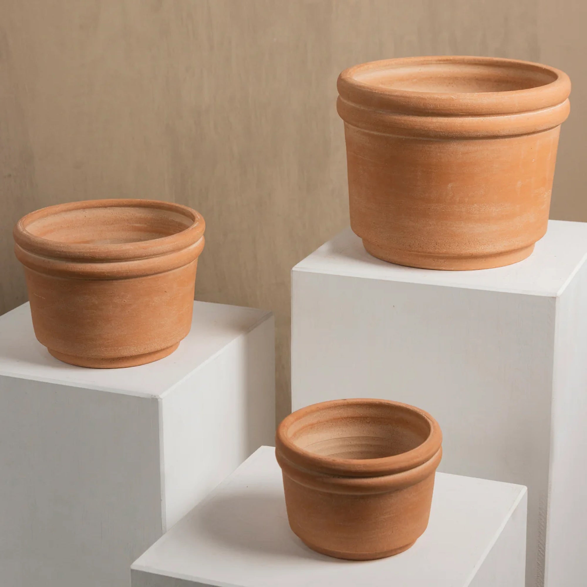 Felipe Terracotta Planter in Medium