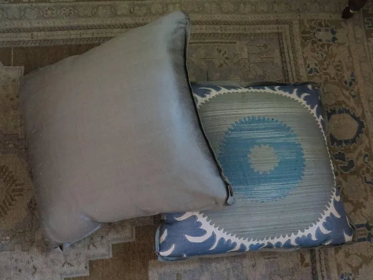 Pair of Custom Donghia Suzani Pillows