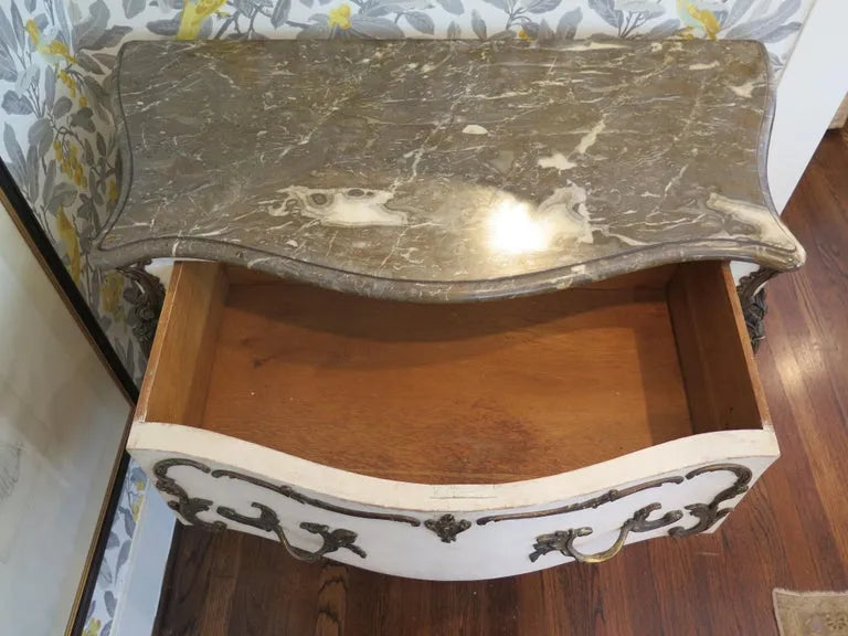 19th Century Swedish Painted Rococo Commode