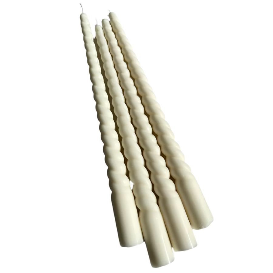 Spiral Taper Candles (Set of 2)