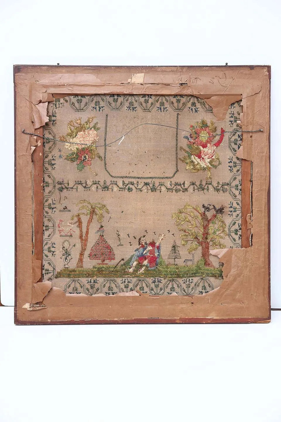 19th Century Framed Sampler