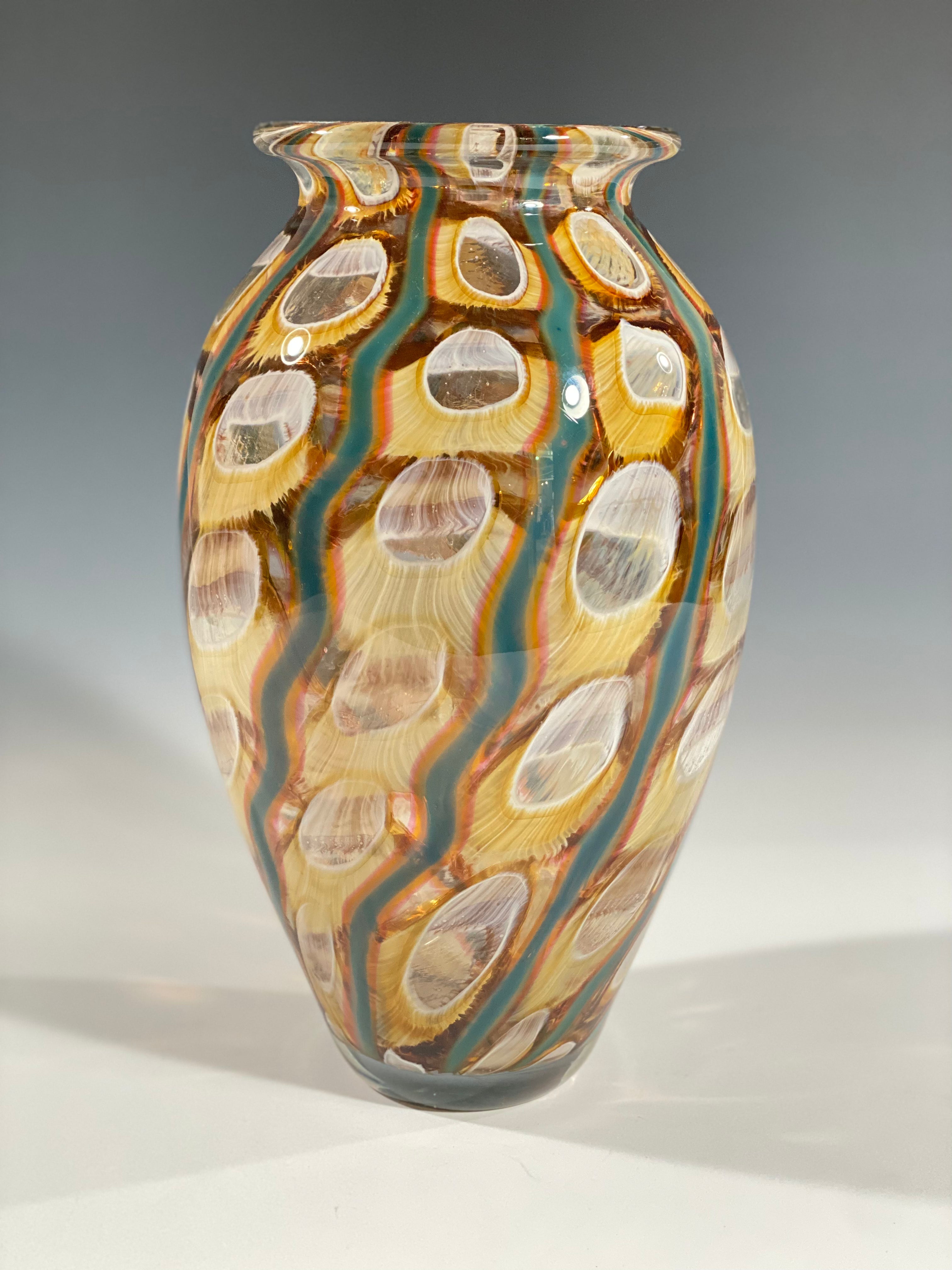 Tide Pool Amber Anemone Vase