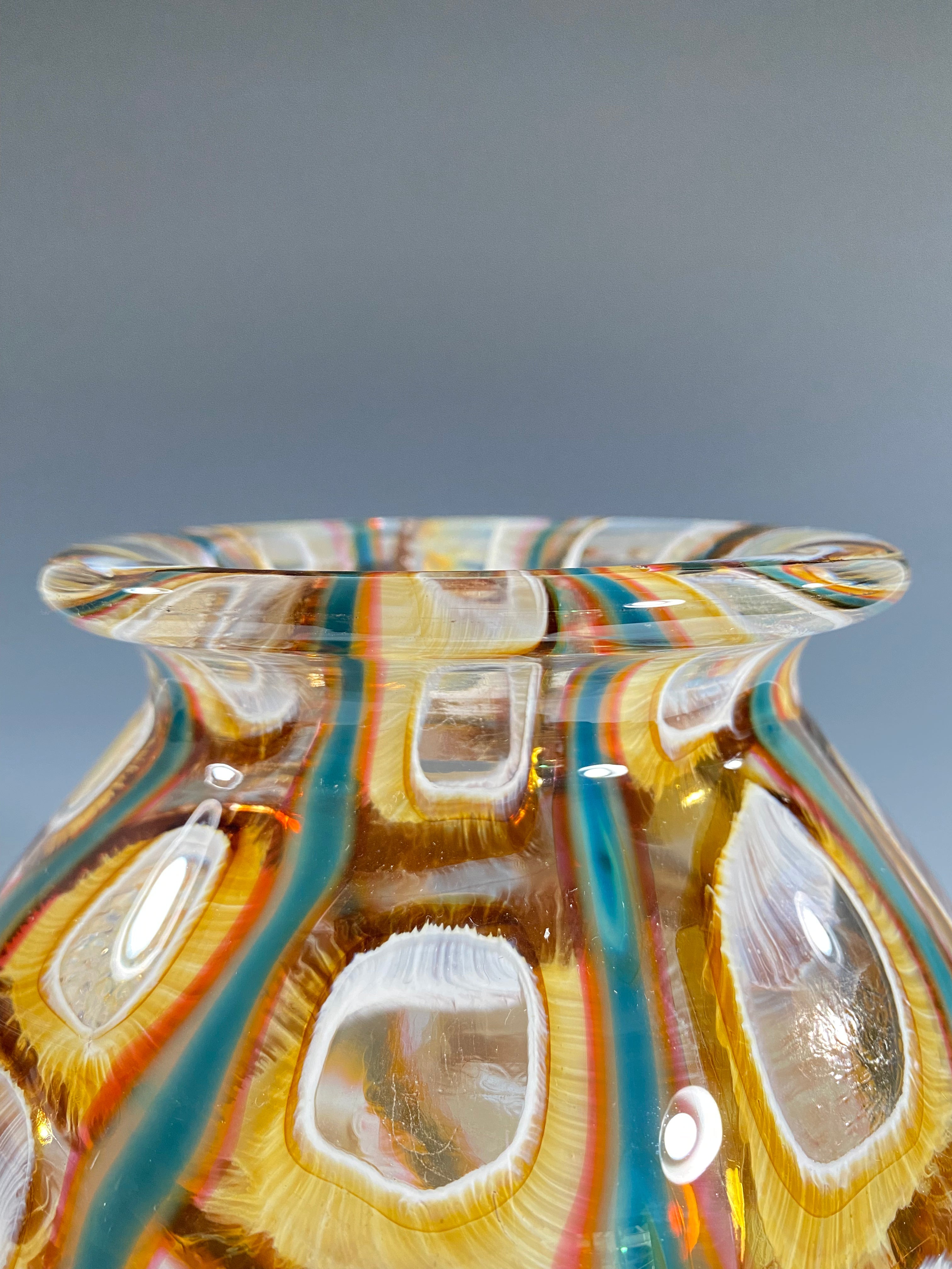 Tide Pool Amber Anemone Vase