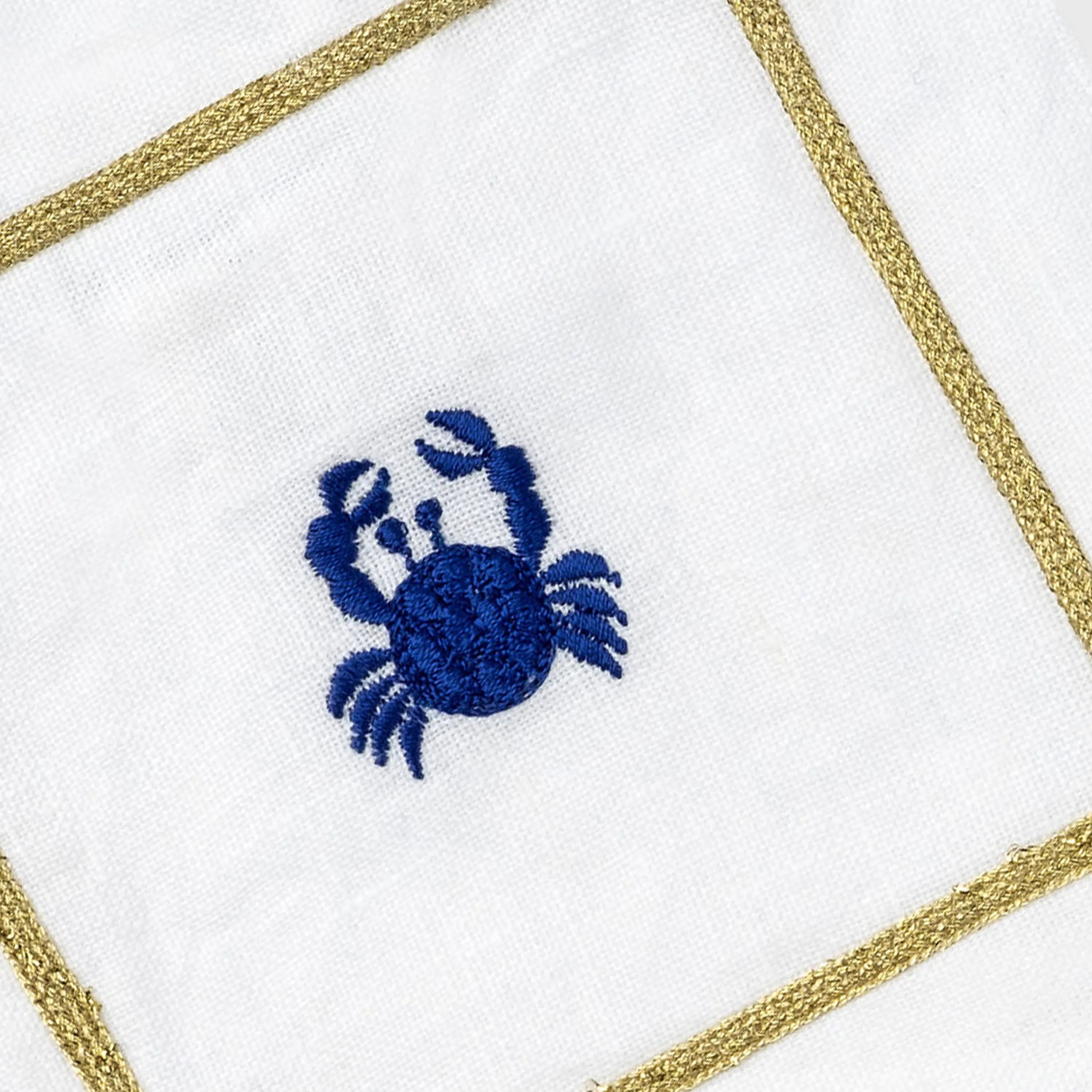 Crab cocktail napkins