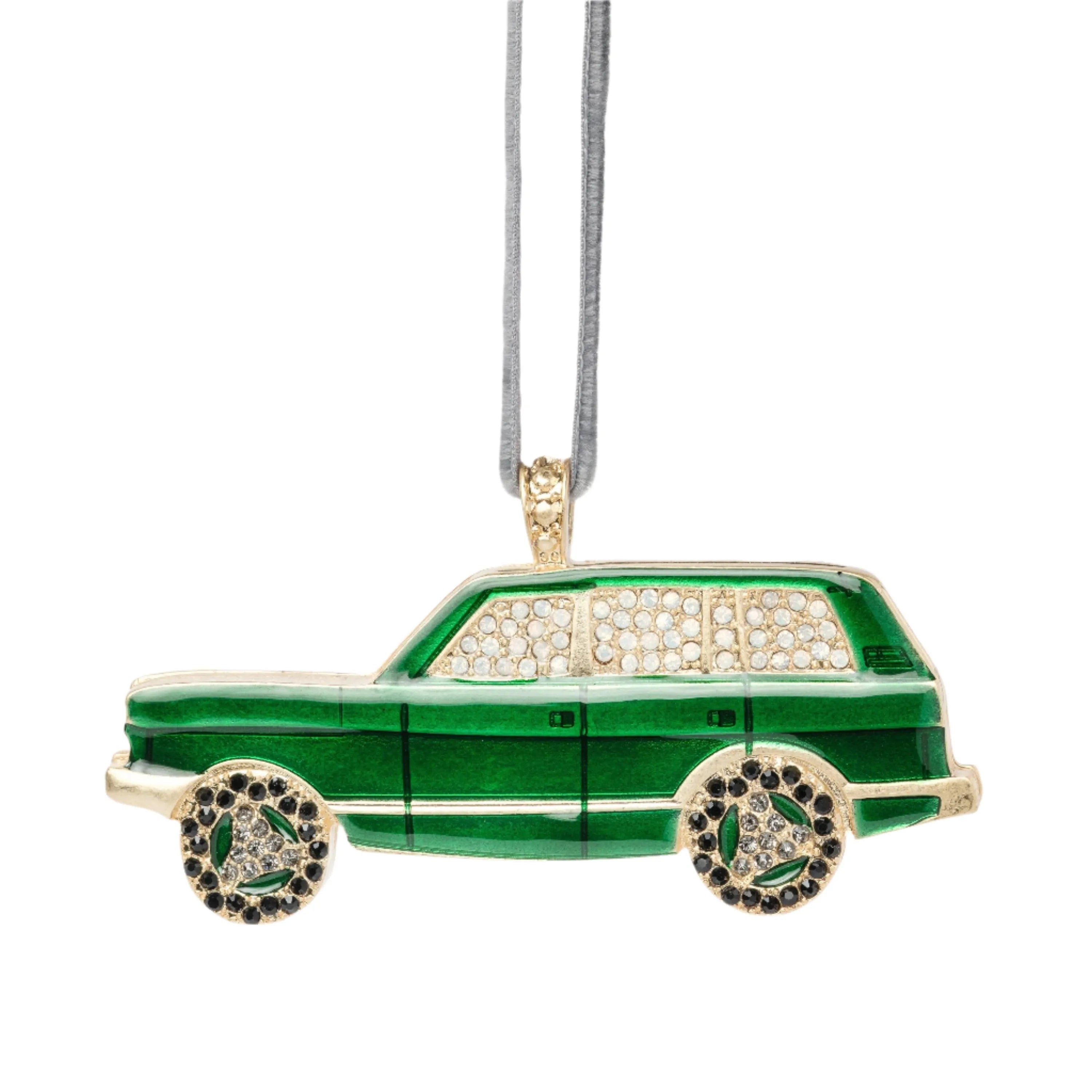 Holiday truck hanging ornament