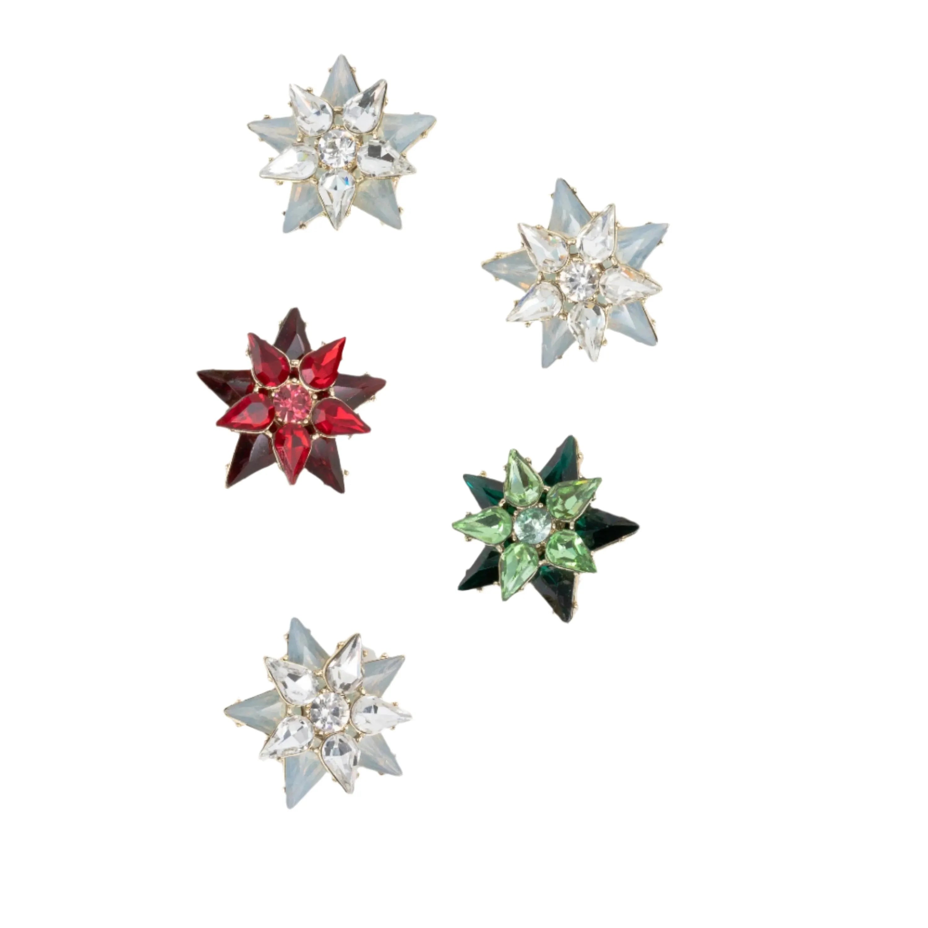 Mini star clip set