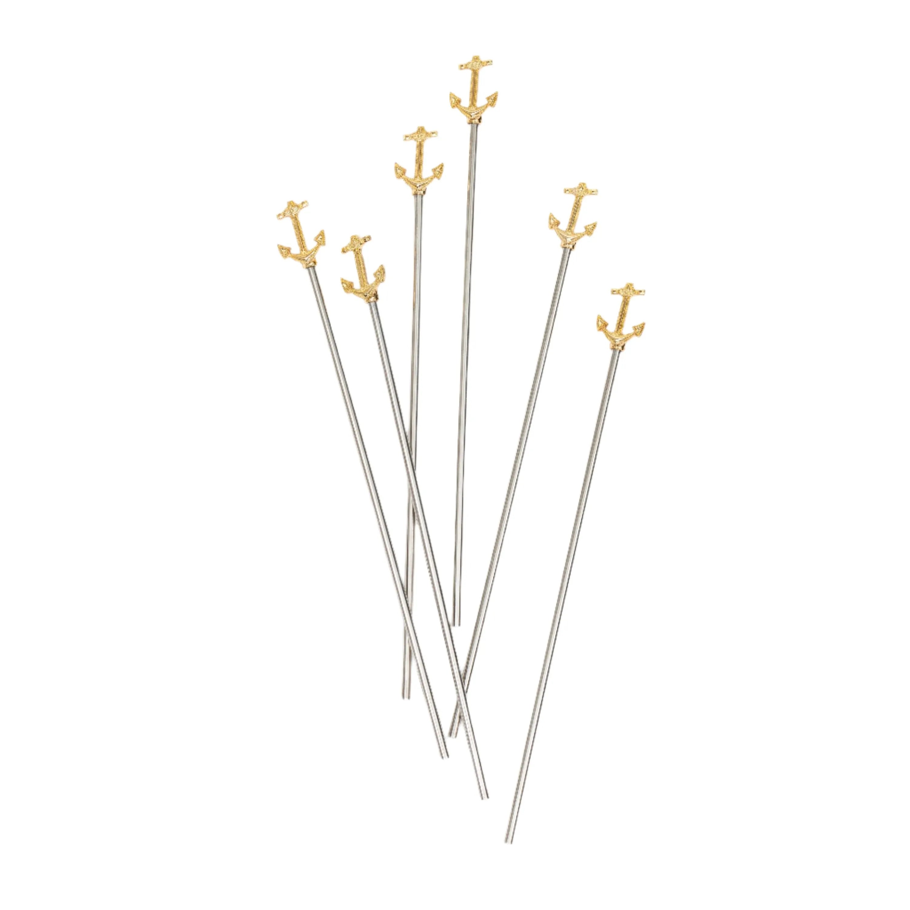 Anchor swizzle sticks