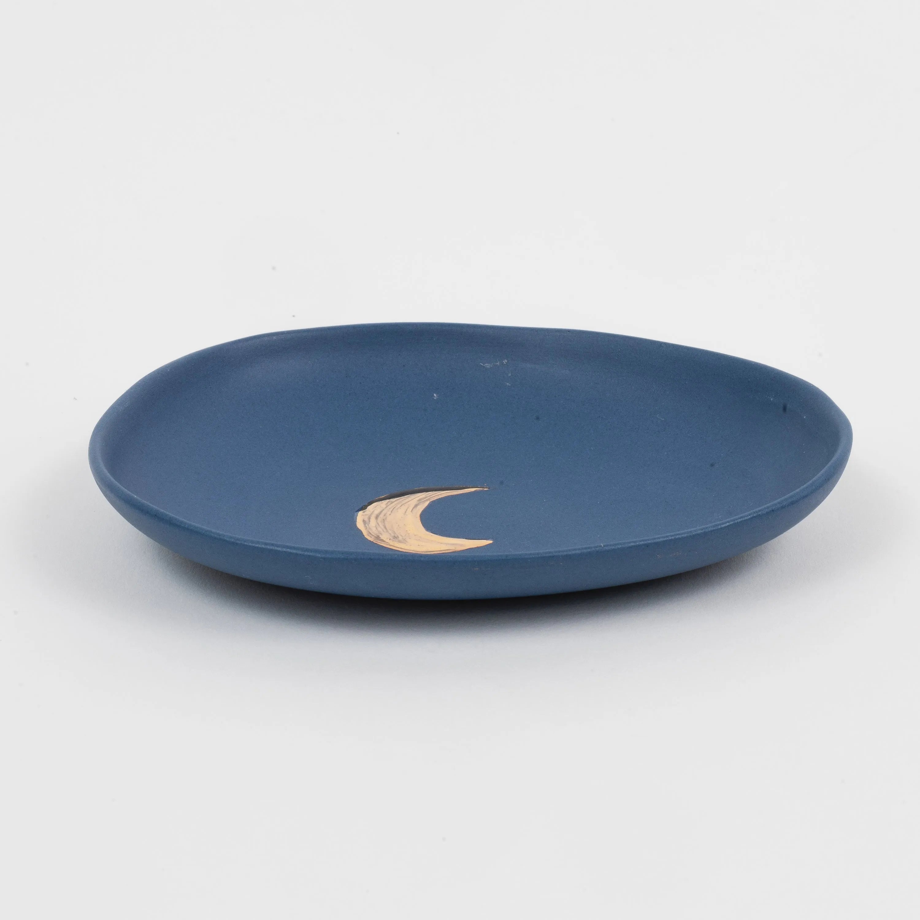 Moon porcelain ring dish