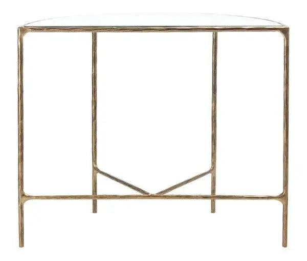 Safavieh Jessa Brass Forged Metal Console Table