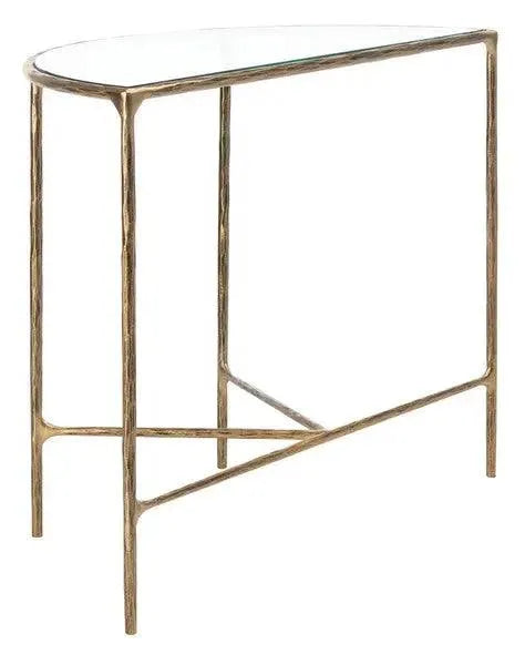 Safavieh Jessa Brass Forged Metal Console Table