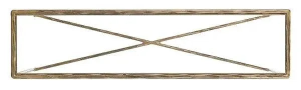 Safavieh Jessa Brass Forged Metal Rectangle Console Table