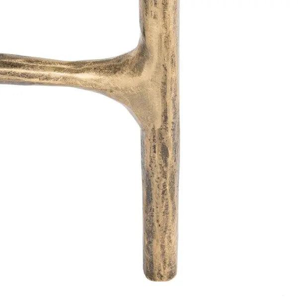 Safavieh Jessa Brass Forged Metal Square End Table