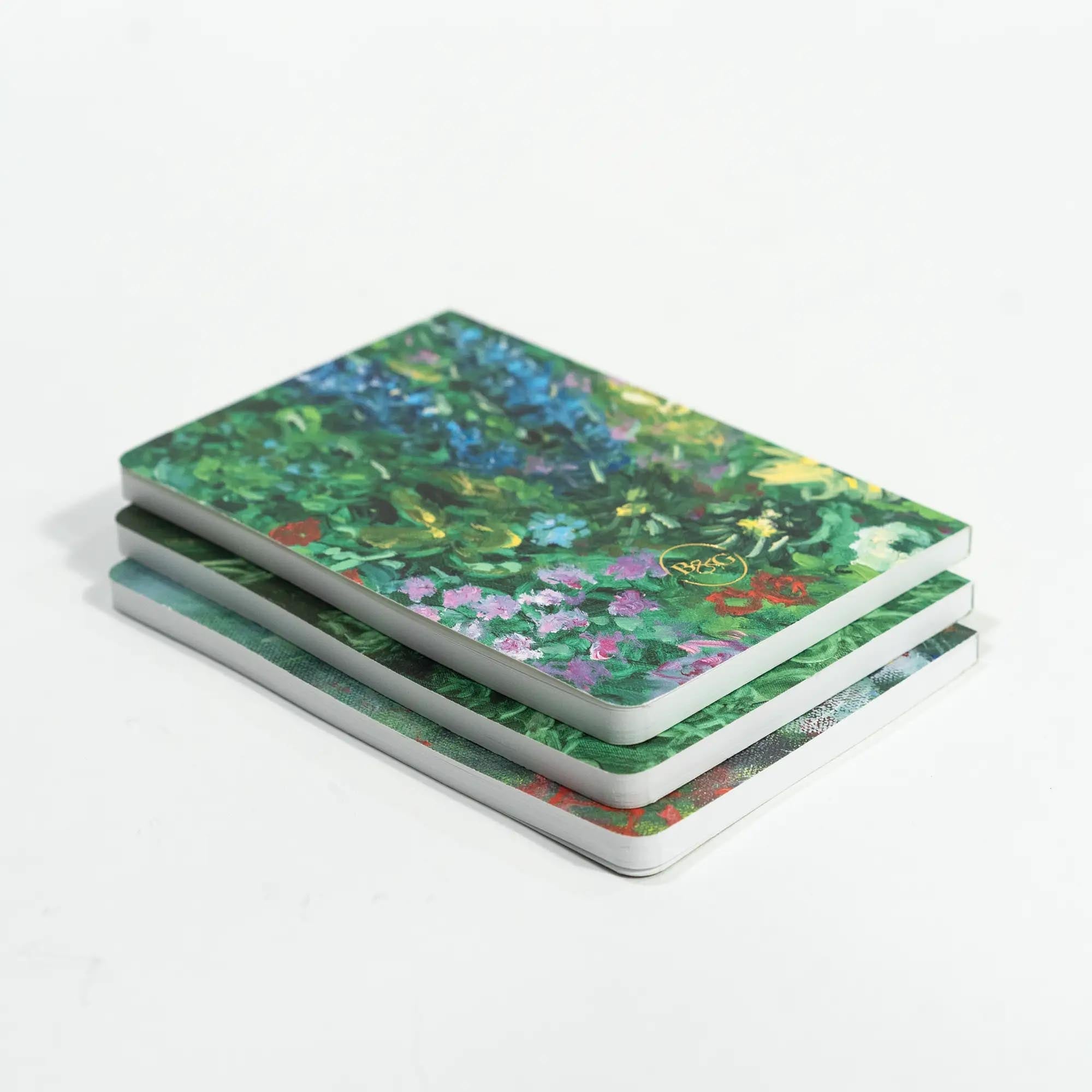 Set of 3 Pocket Journals - Impressions of  The Secret Garden