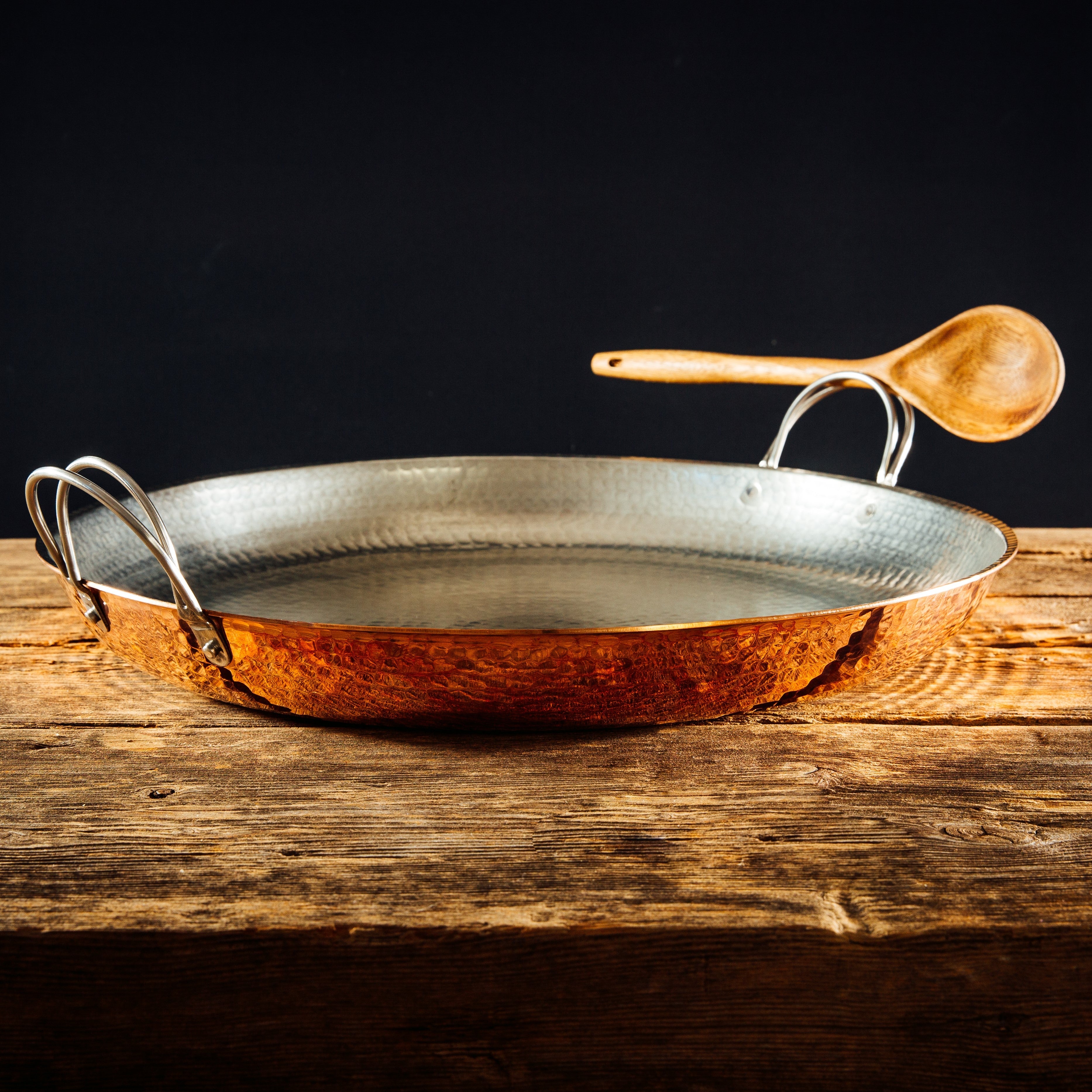 Alicante Copper Paella Pan