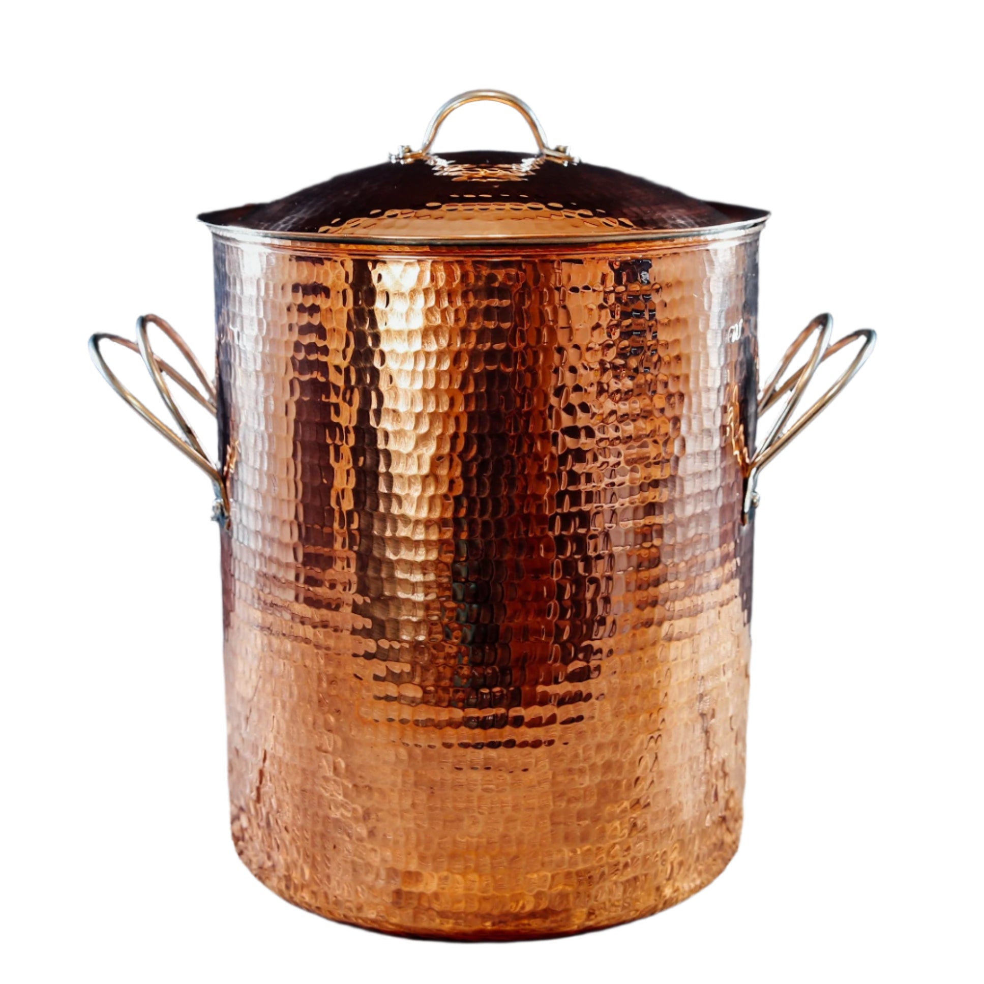 Big, Beautiful Copper Stock Pots