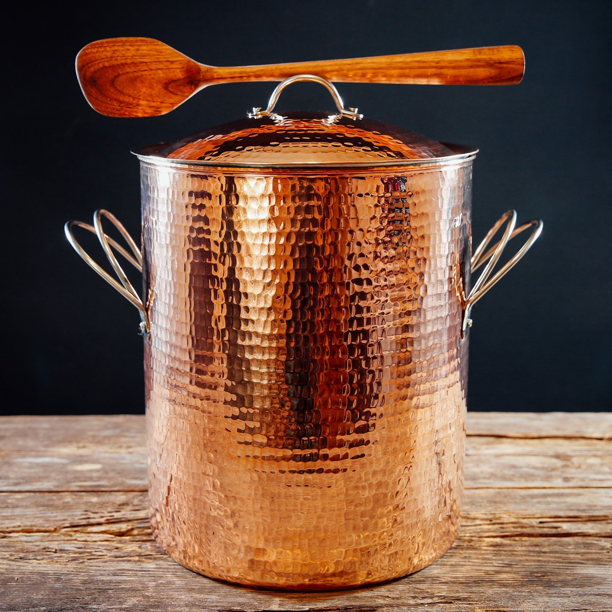 Big, Beautiful Copper Stock Pots