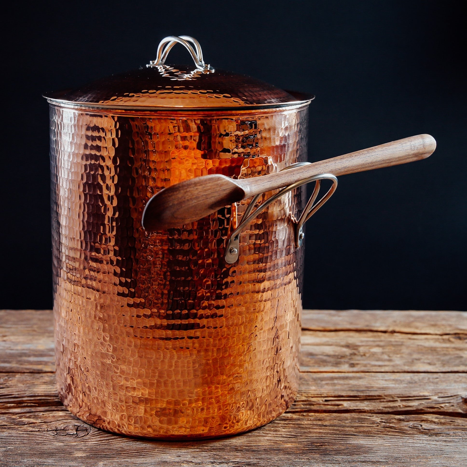 Big, Beautiful Copper Stock Pots