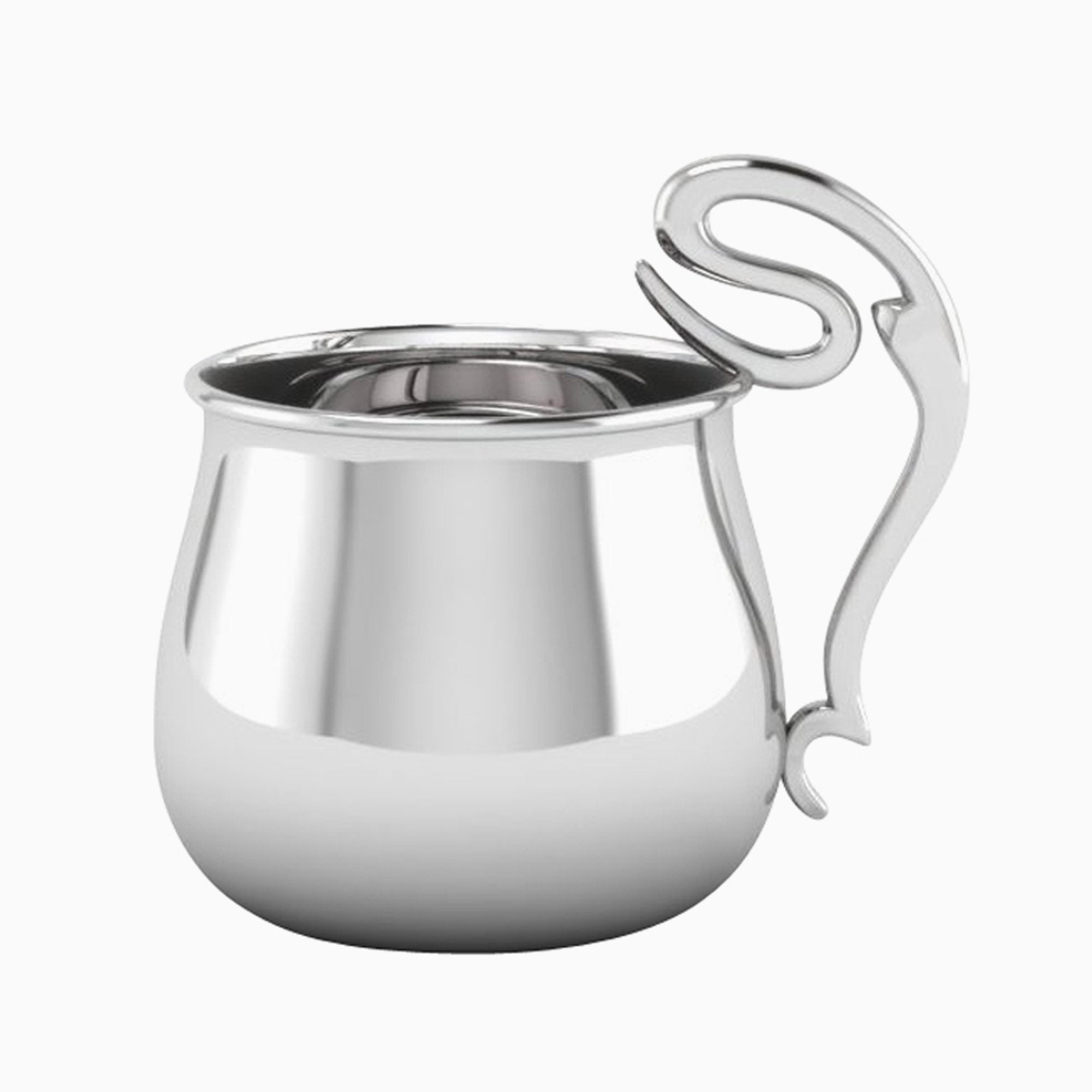 Krysaliis Sterling Silver Baby Cup - Curve