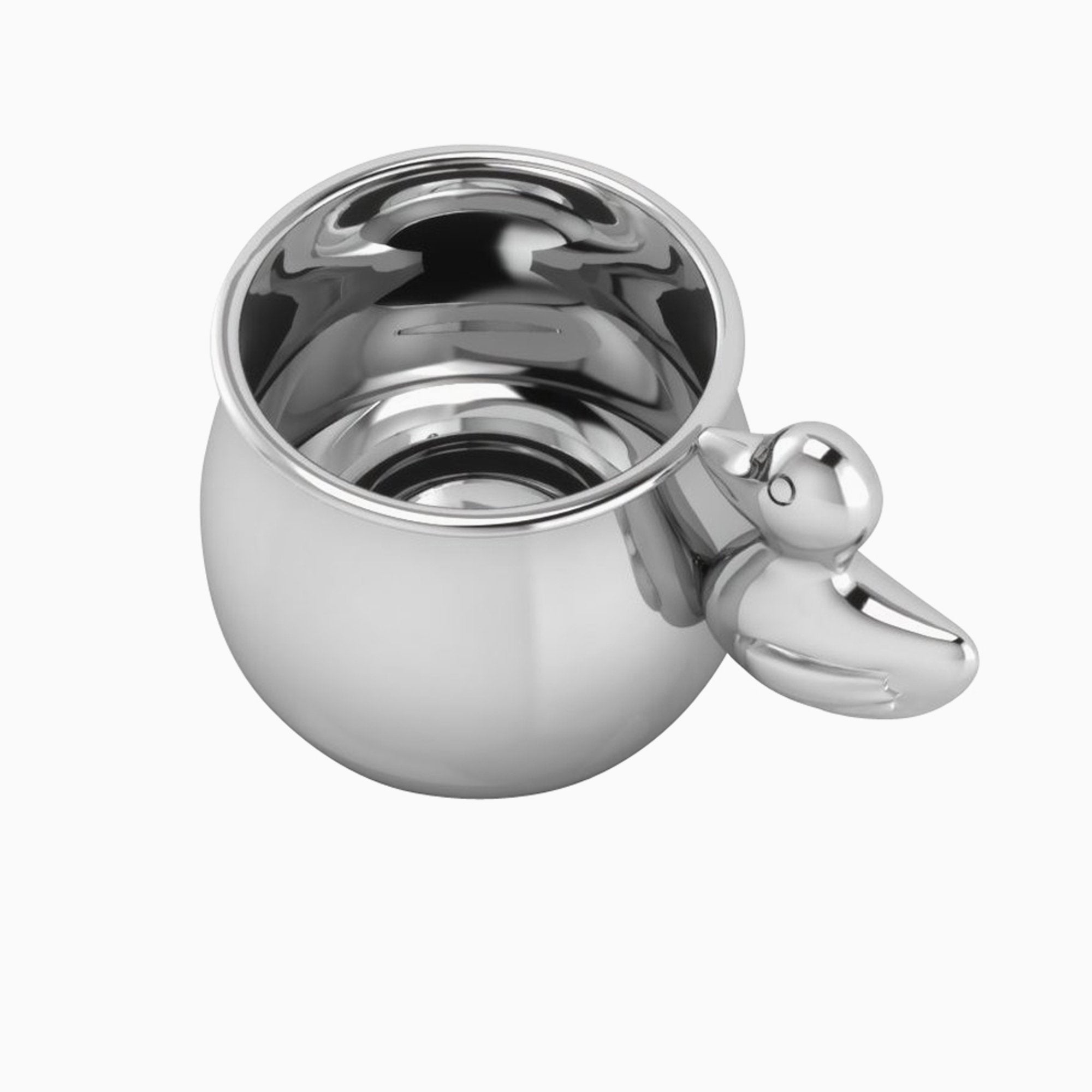 Krysaliis Sterling Silver Baby Cup- Duck