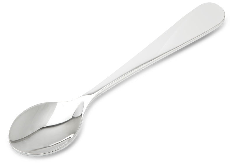 Classic Sterling Silver Baby Feeding Spoon by Krysaliis