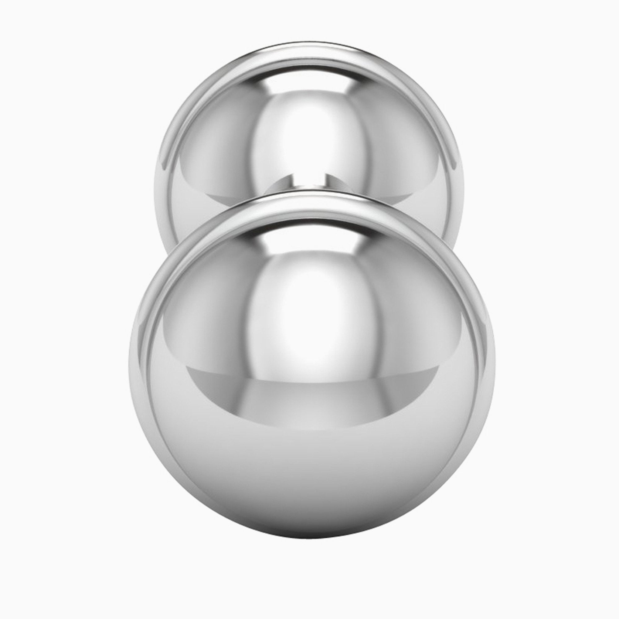 Krysaliis Sterling Silver Dumbbell Baby Rattle