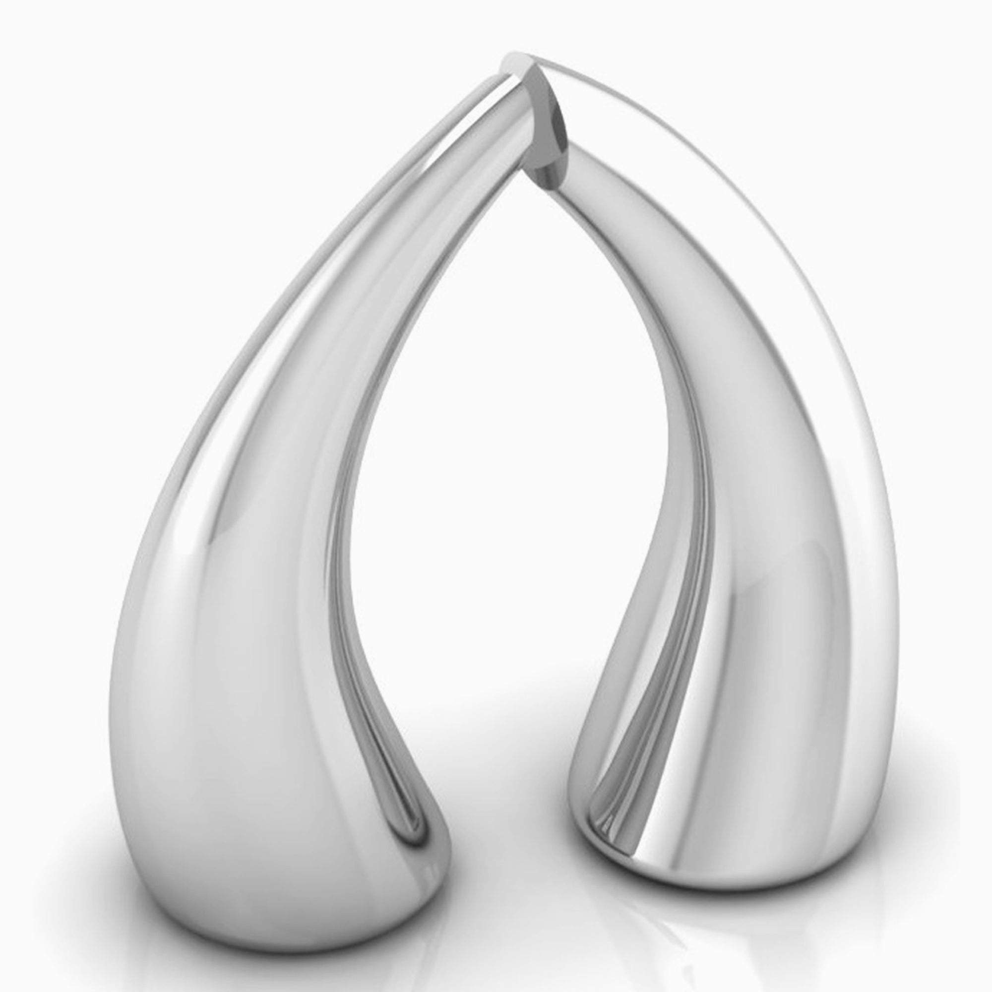 Krysaliis Curve Sterling Silver Salt Pepper Set