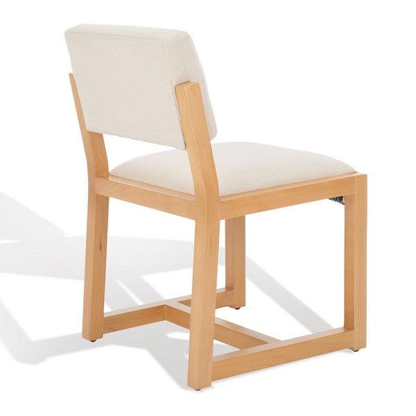 Safavieh Galileo Beige Linen Dining Chair