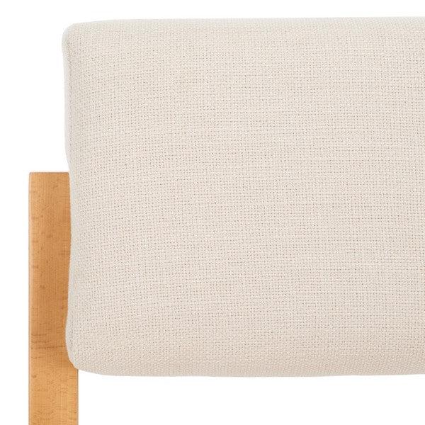 Safavieh Galileo Beige Linen Dining Chair