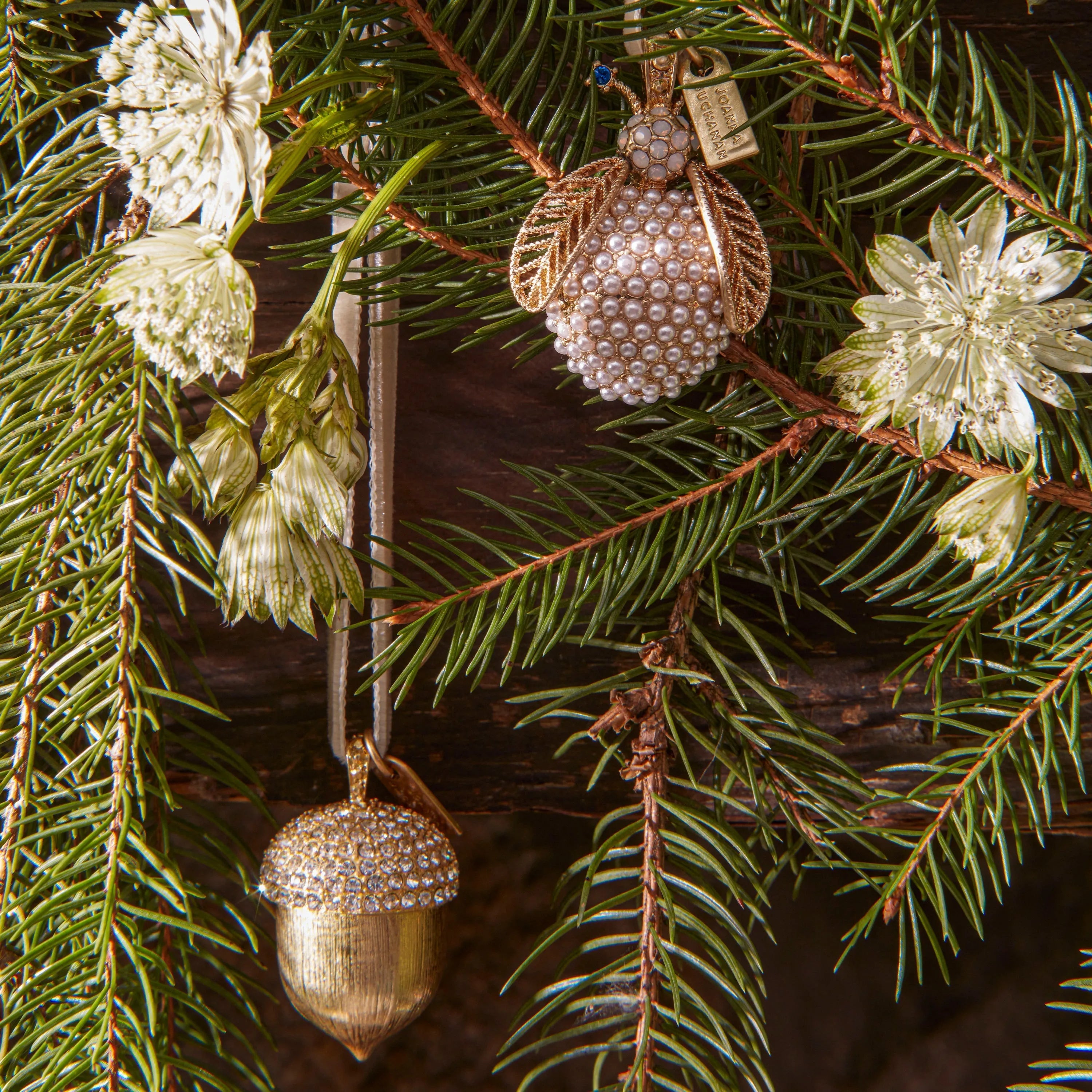 Acorn hanging ornament