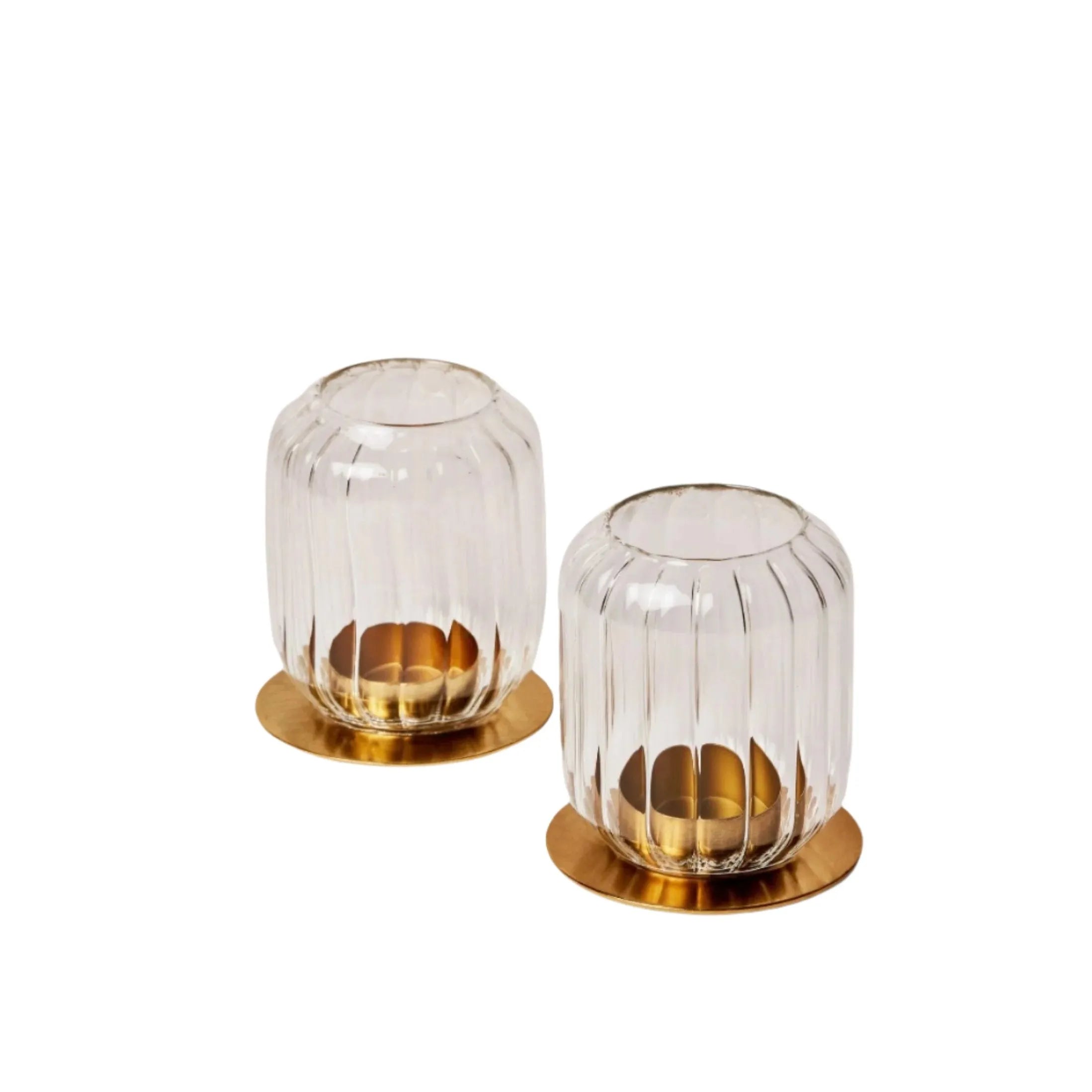 Kira Glass Lantern - set of 2