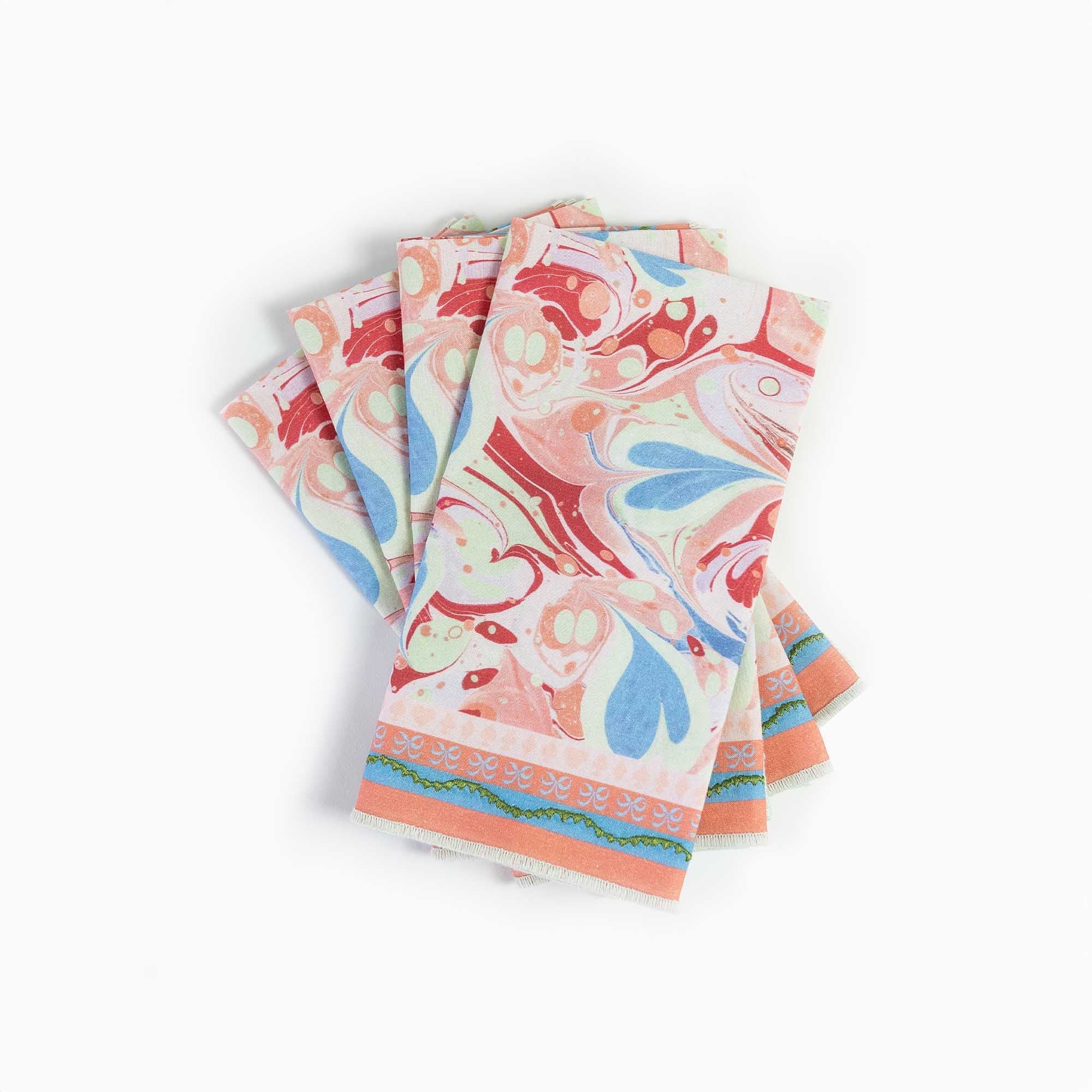 Alice Marble Dinner Napkins - Set of Four