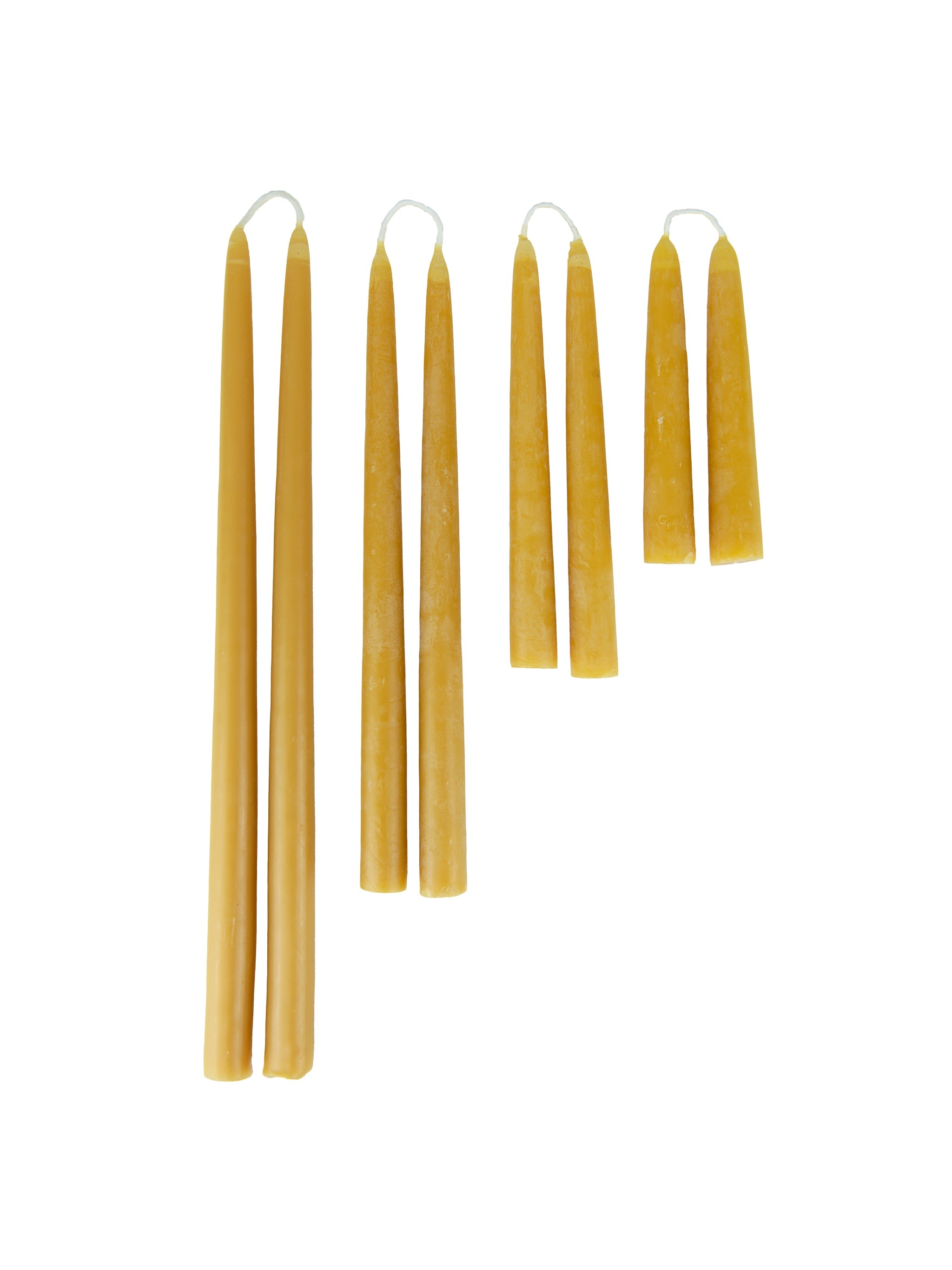 Beeswax Taper Candles