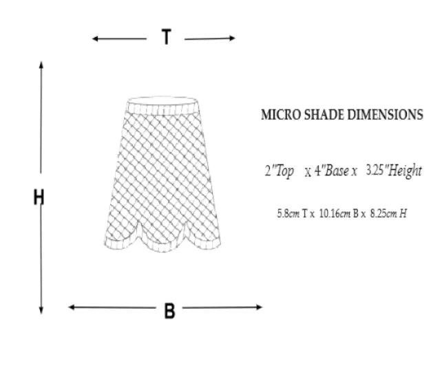 MICRO Water Hyacinth (Scalloped Base)