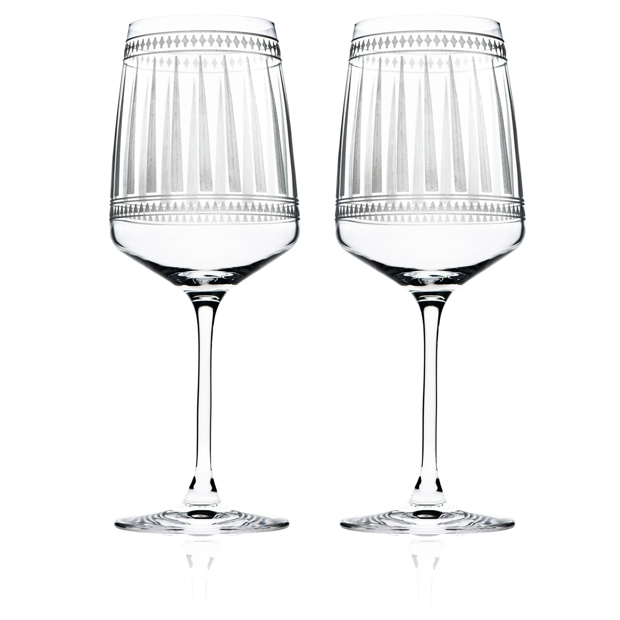 Caskata Wholesale Marrakech Red Wine Glasses, Set of 2