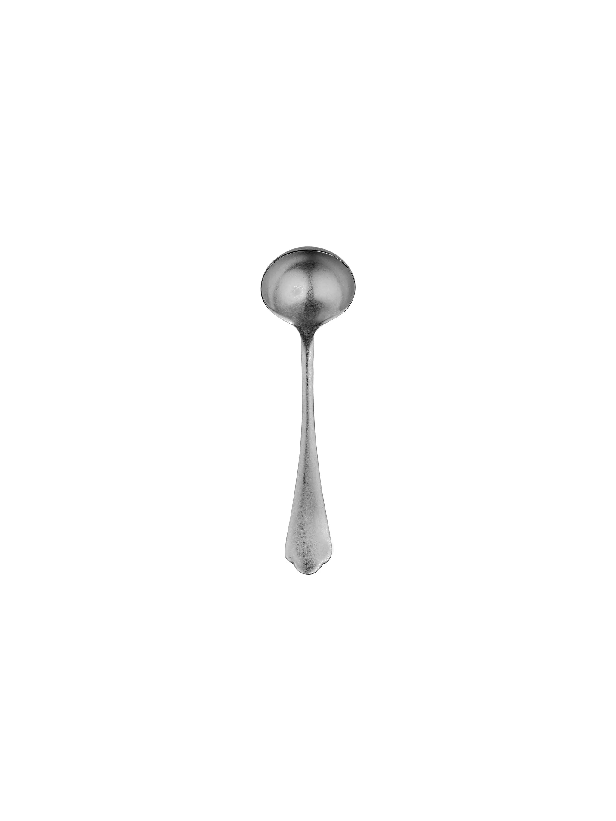 Mepra Vintage Pewter Sauce Spoon