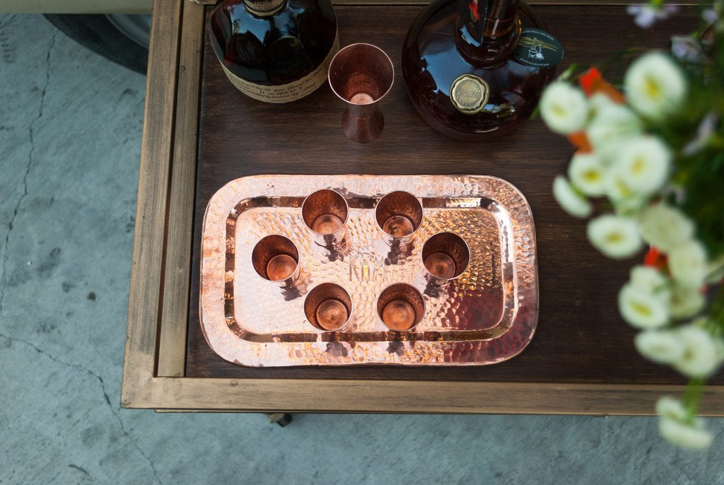 Copper Charolita Tray