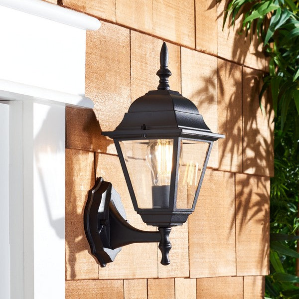 Rhion Black Outdoor Wall Sconce - Set of 2